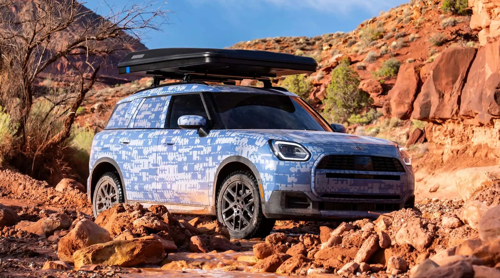 MINI Countryman Edition测试车
